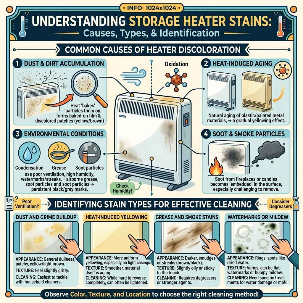 Understanding Storage Heater Stains