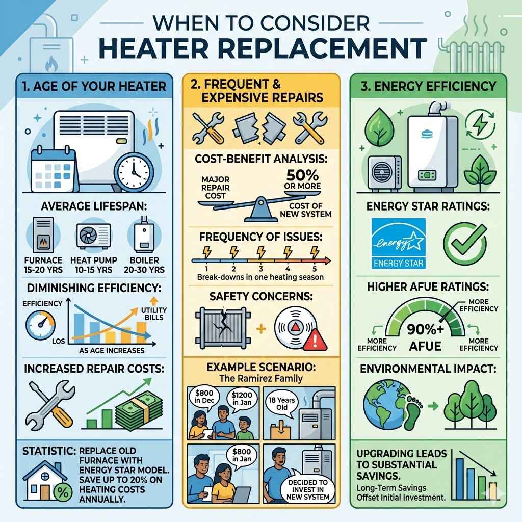 When to Consider Heater Replacement