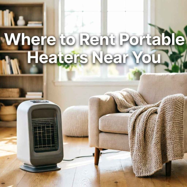 Where to Rent Portable Heaters Near You