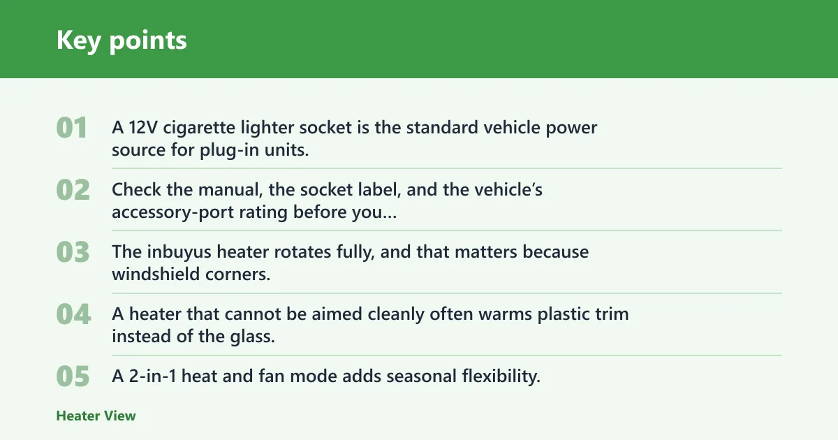 Key points: What features matter most?