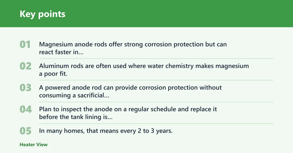 Key points: What matters for hardness and corrosion?