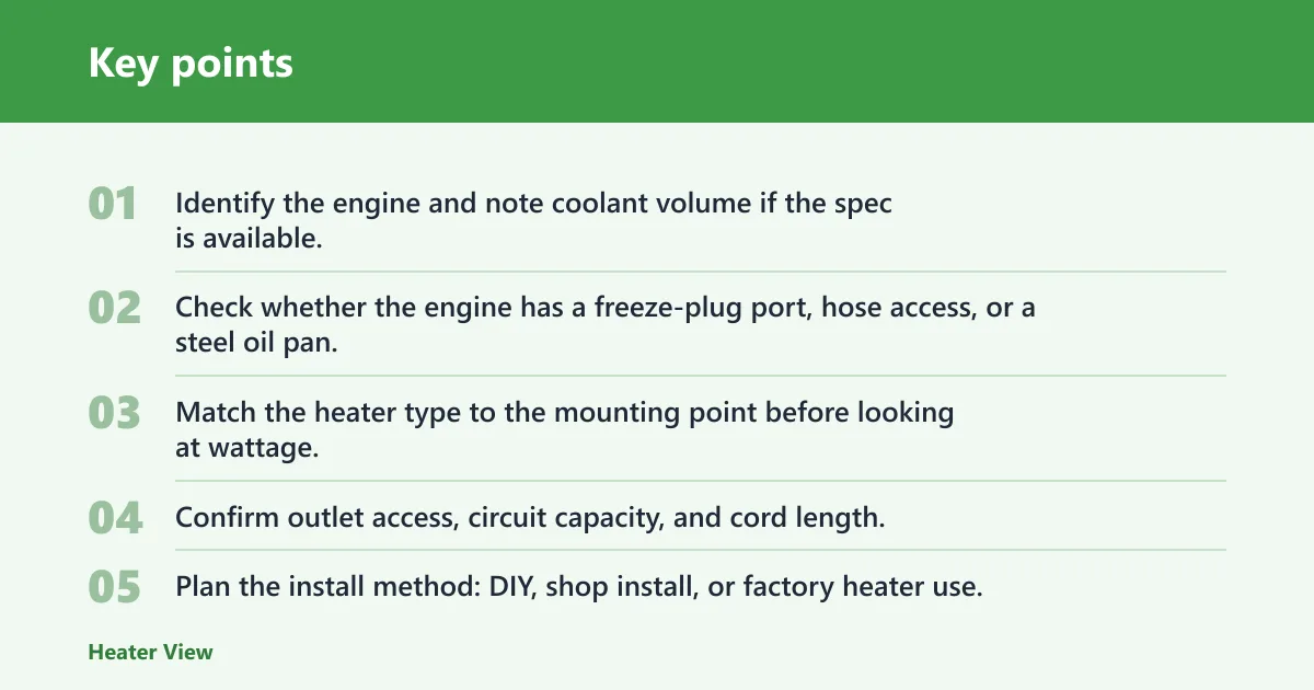 Key points: Safety, cords, and installation