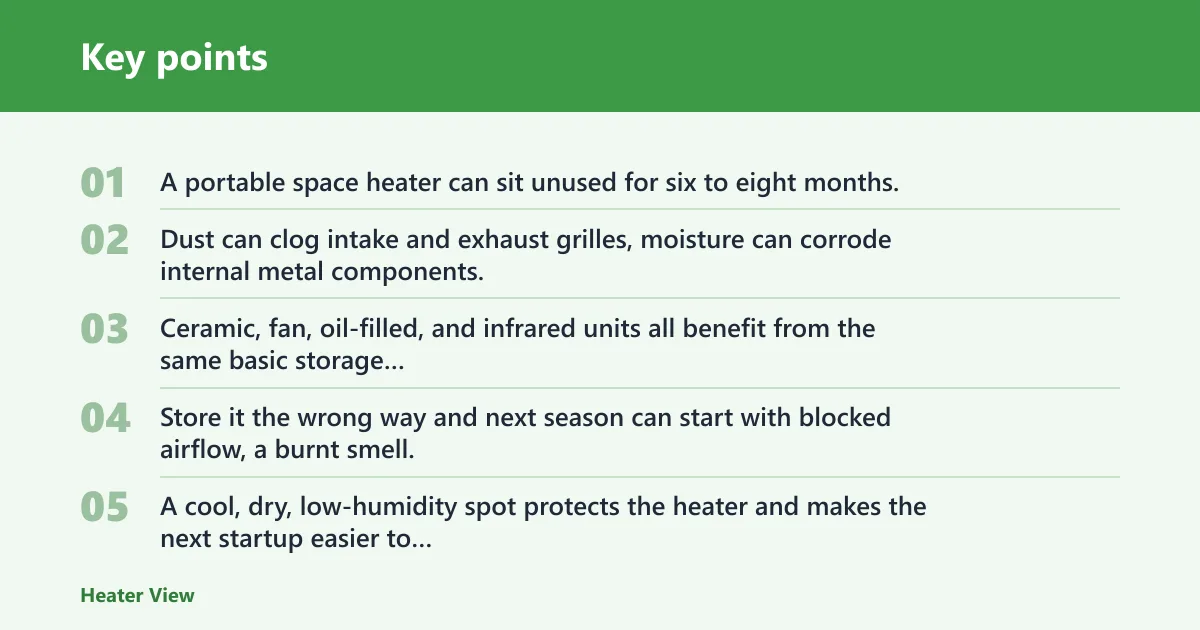 Key points: Why storage matters after winter