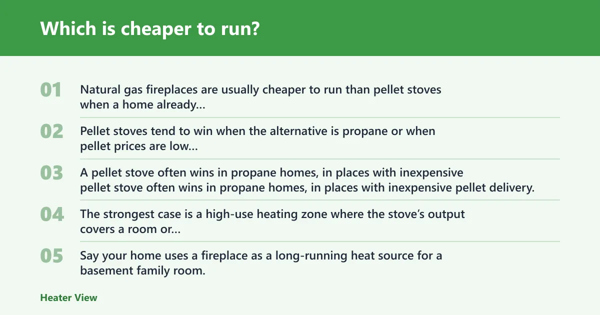 Steps: Which is cheaper to run?