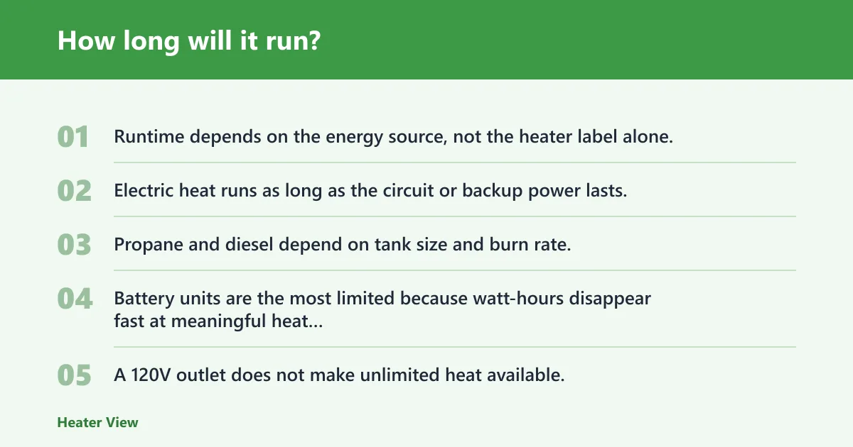 Steps: How long will it run?