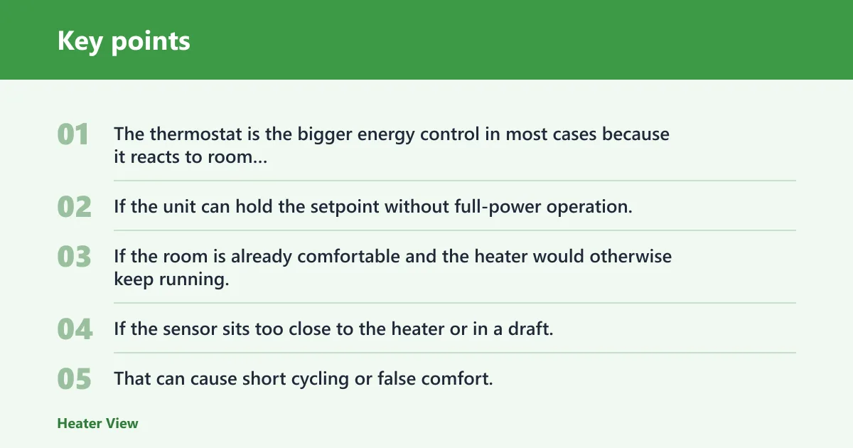 Key points: Does a timer save electricity?