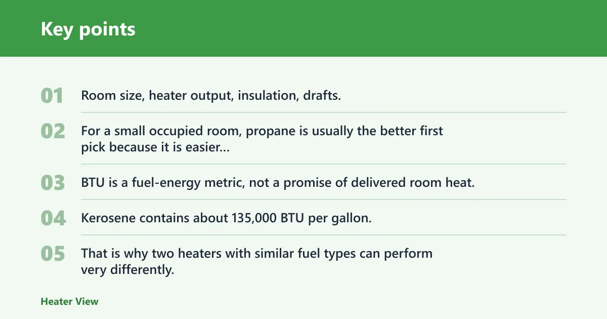 Key points: What the comparison table means