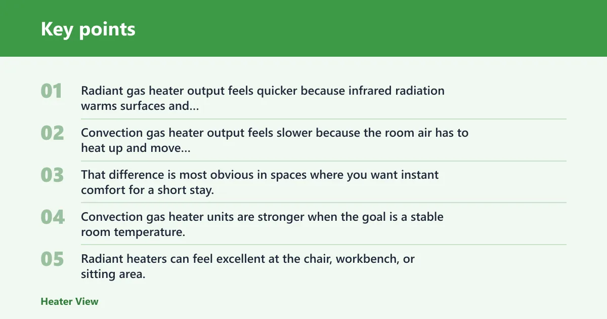 Key points: Side-by-side comparison