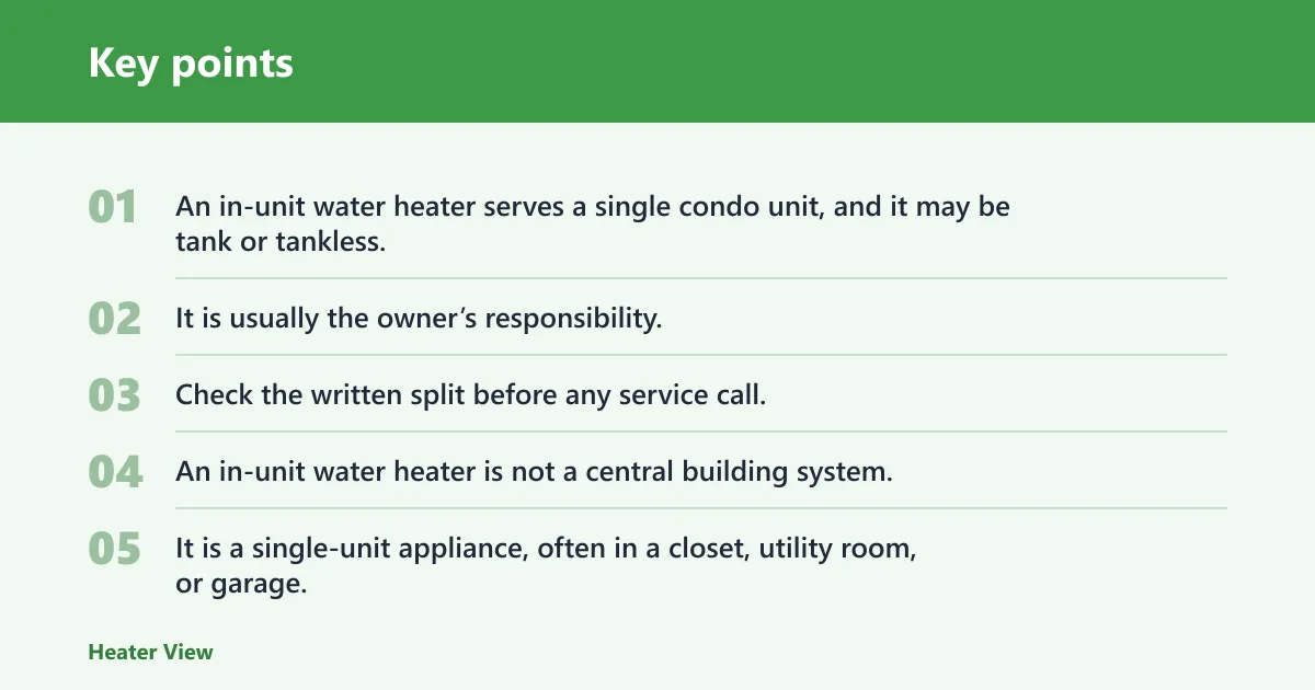Key points: What condo owners need to know first