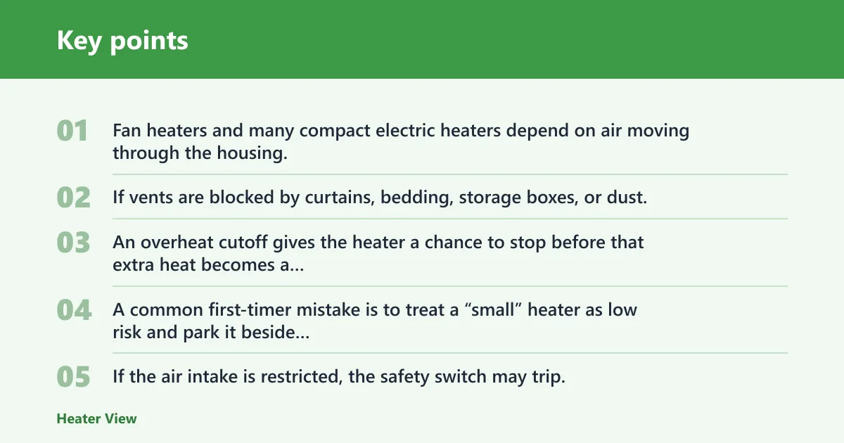 Key points: Why overheat shutoff matters