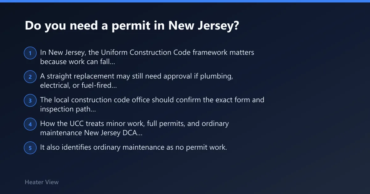 Steps: Do you need a permit in New Jersey?